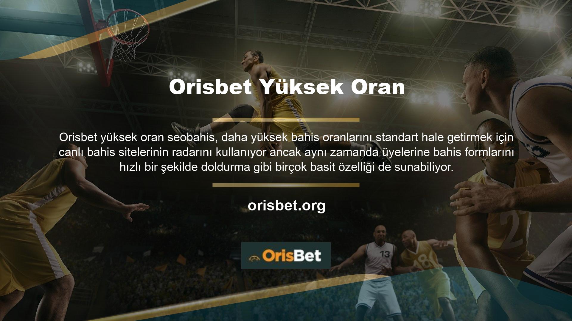 Ayrıca üyeler Orisbet TV'nin canlı maç yayını özelliğini şifresiz olarak ücretsiz olarak kullanabilmektedir